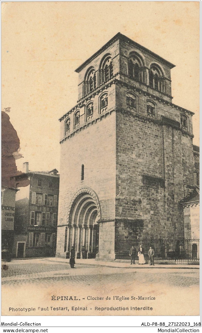 ALDP8-88-0785 - EPINAL - Clocher De L'église Saint-maurice - Epinal