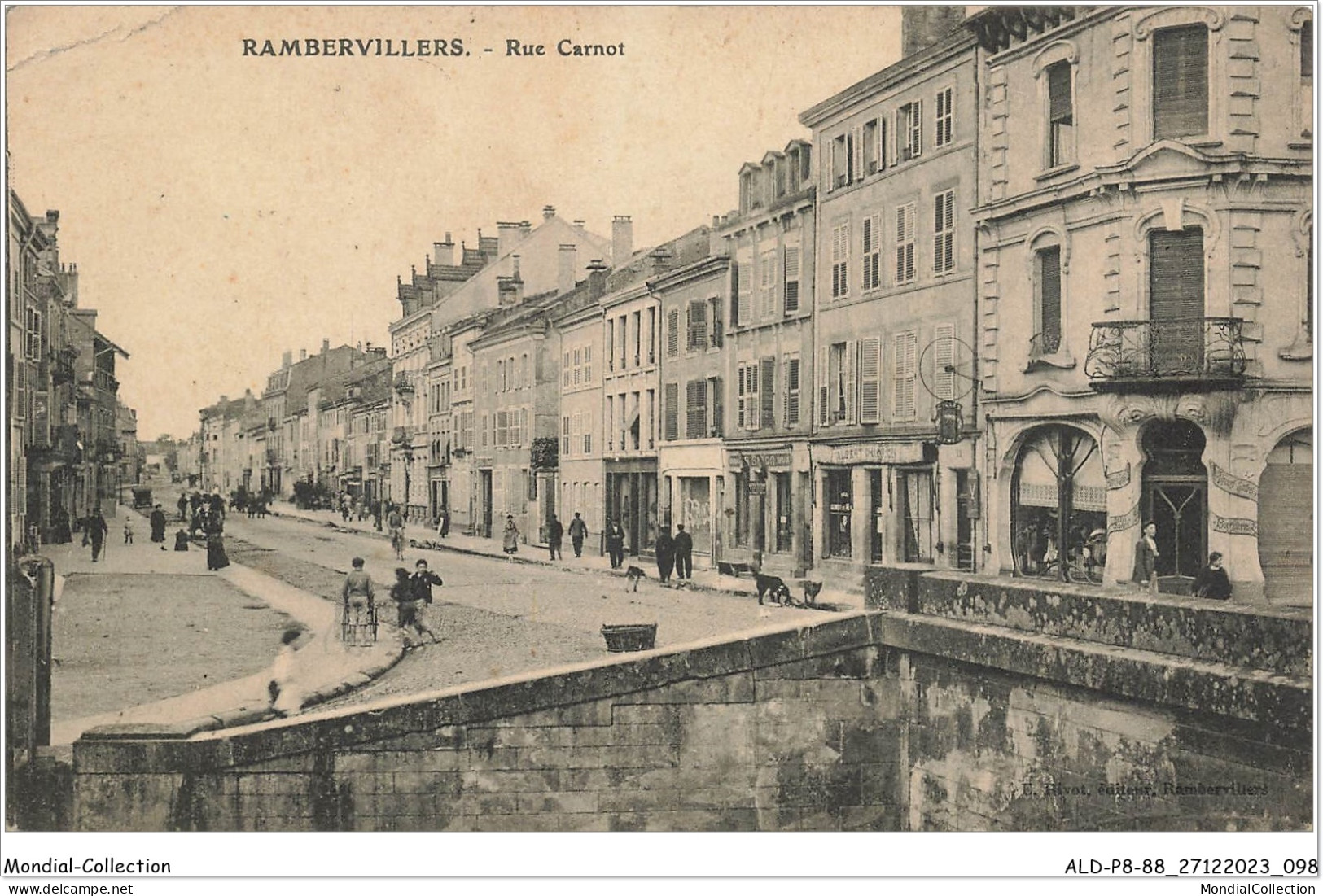 ALDP8-88-0750 - RAMBERVILLERS - Rue Carnot - Rambervillers