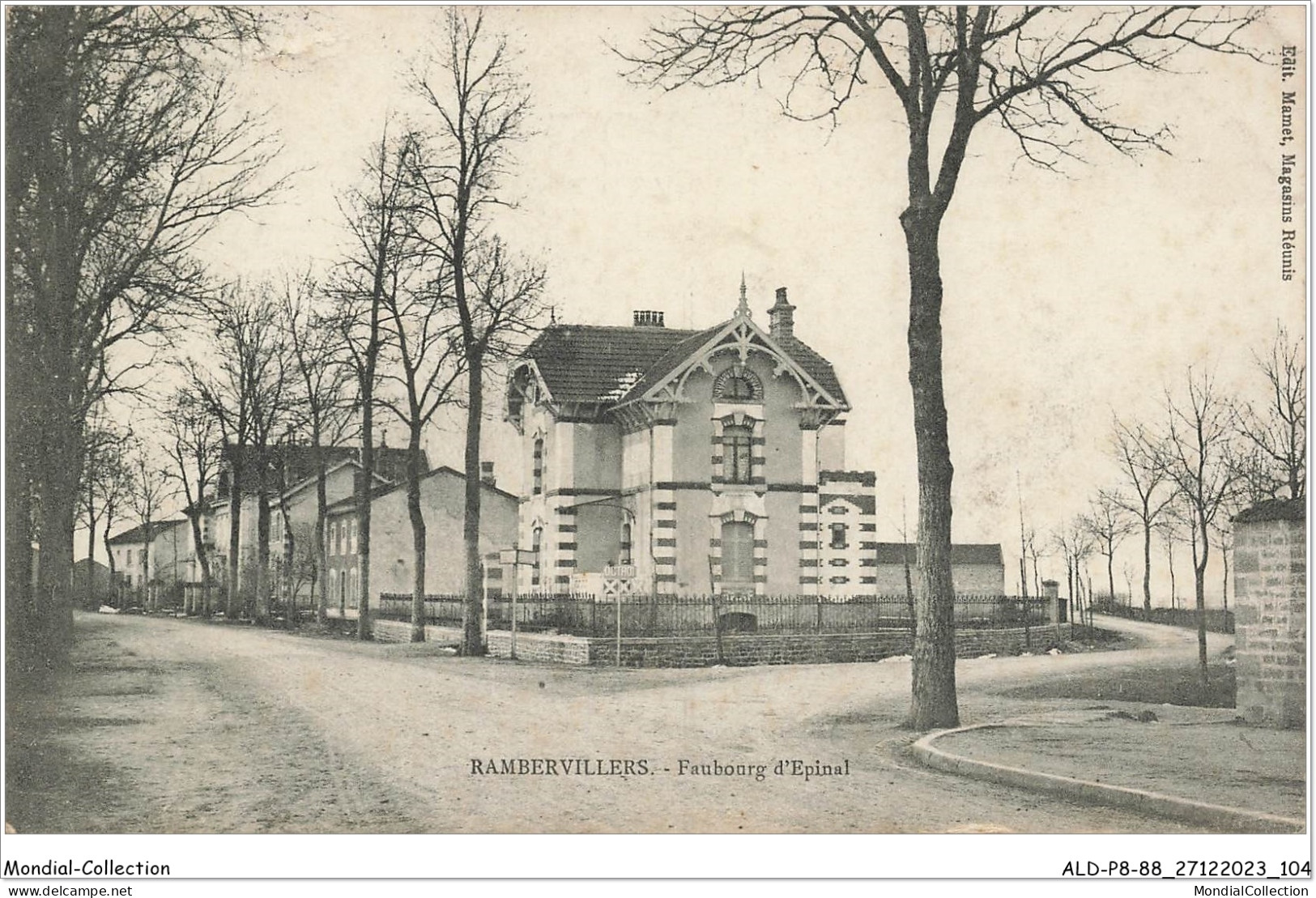 ALDP8-88-0753 - RAMBERVILLERS - Faubourg D'épinal - Rambervillers