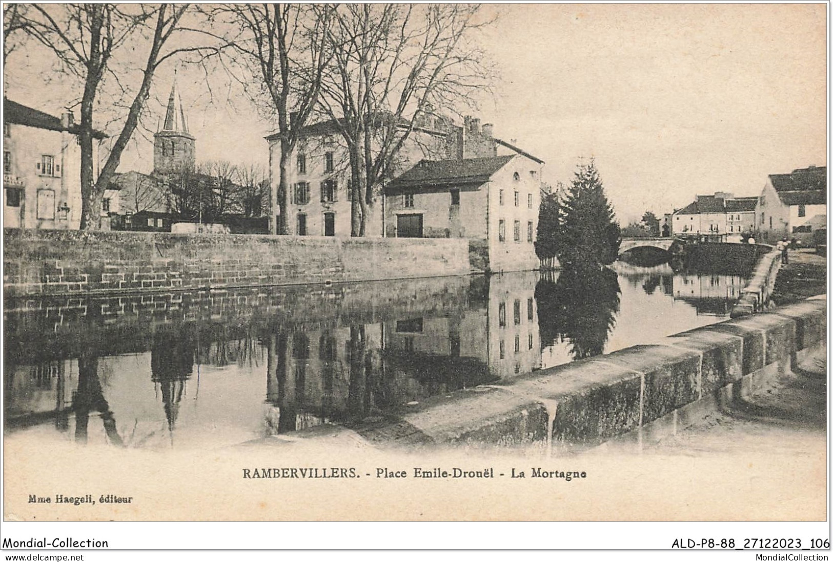 ALDP8-88-0754 - RAMBERVILLERS - Place Emile-drouël - La Mortagne - Rambervillers