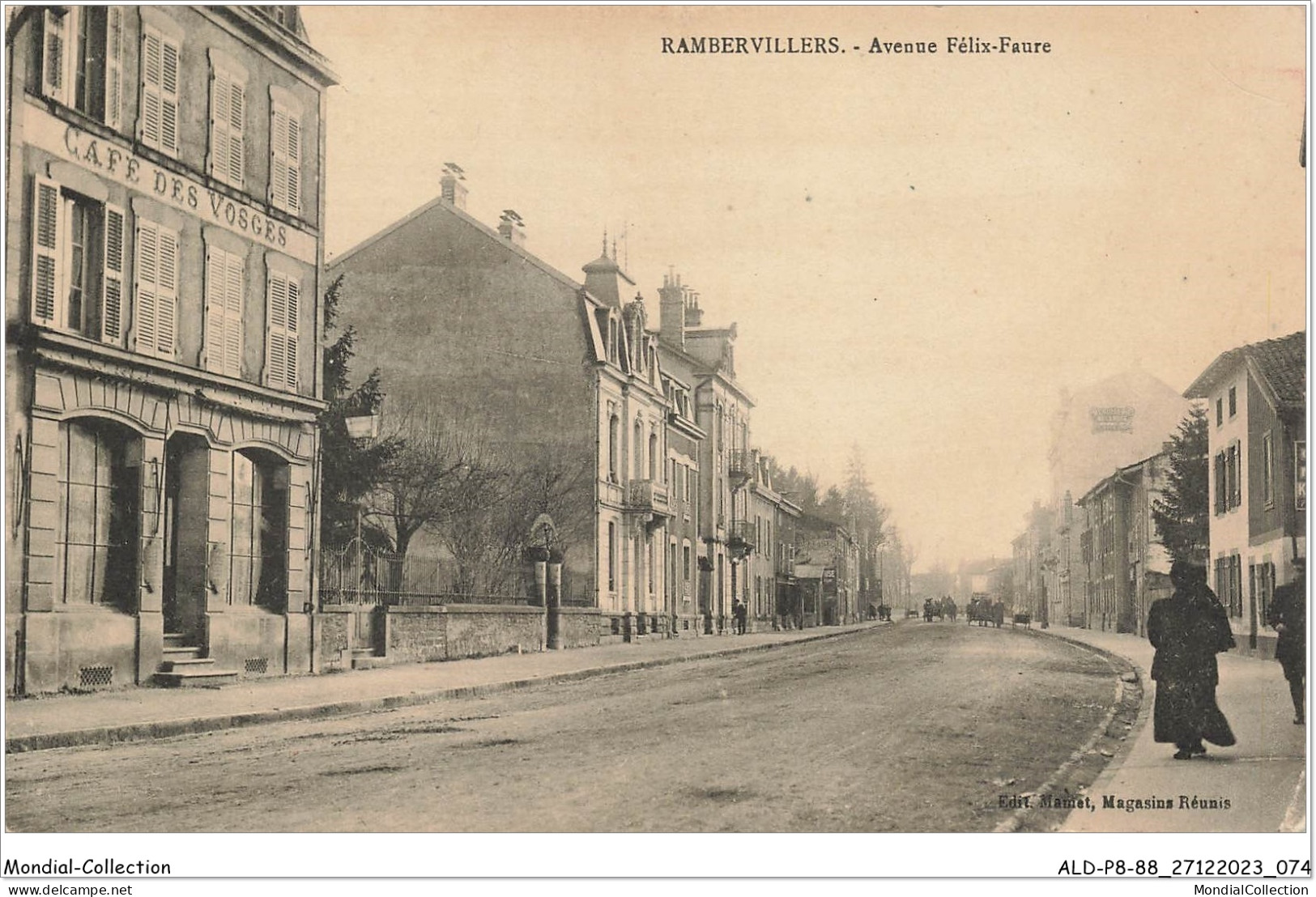 ALDP8-88-0738 - RAMBERVILLERS - Avenue Félix-faure - Rambervillers