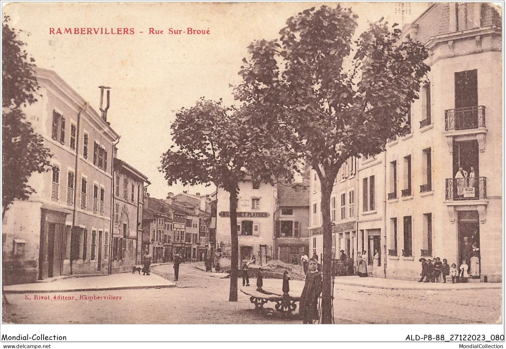ALDP8-88-0741 - RAMBERVILLERS - Rue Sur-broué - Rambervillers