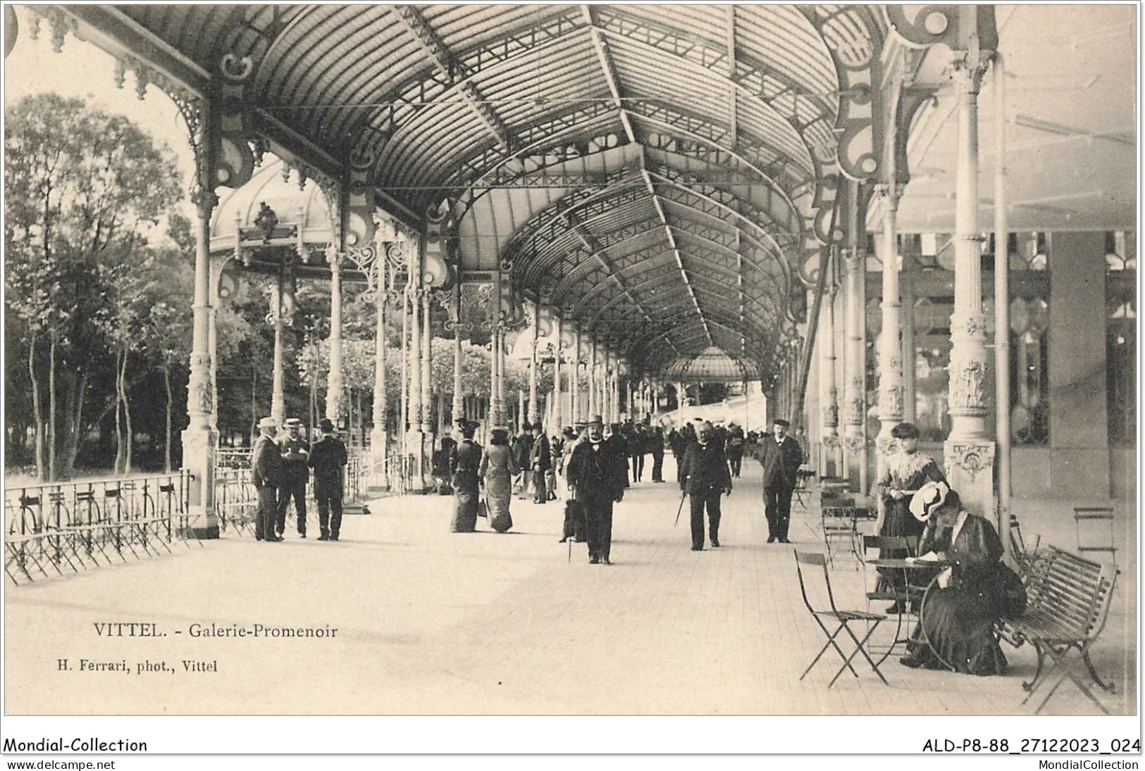 ALDP8-88-0713 - VITTEL - Galerie-promenoir - Contrexeville