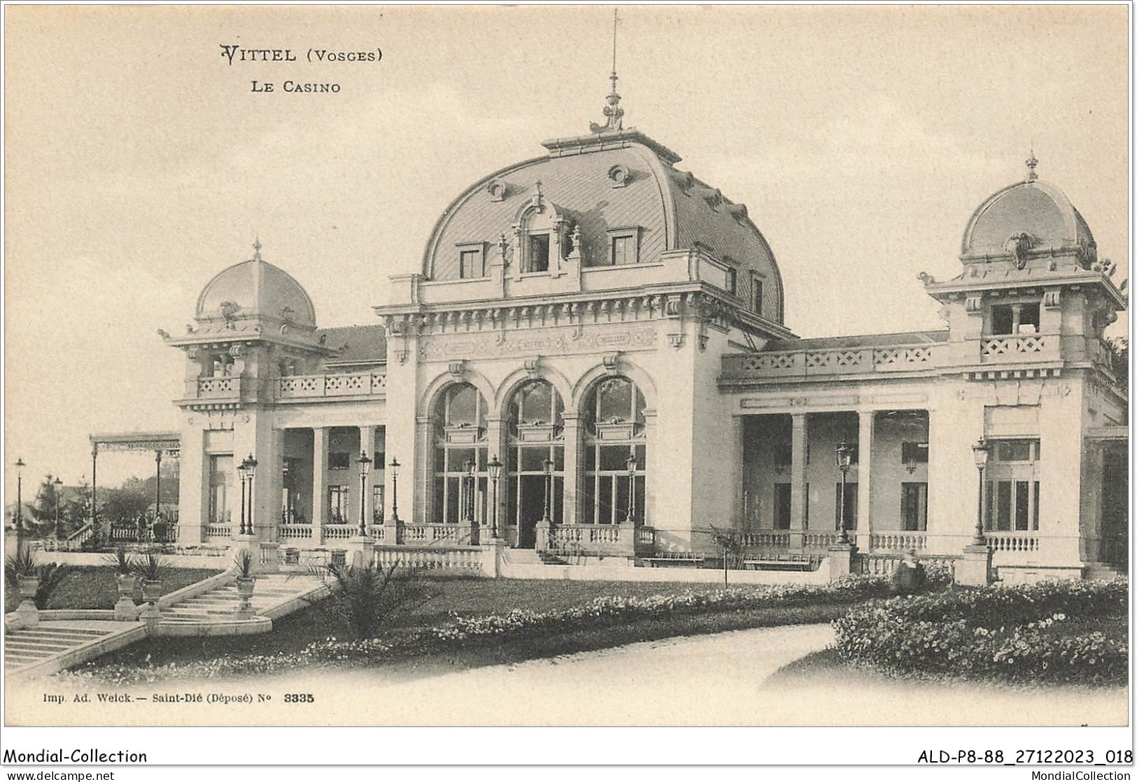 ALDP8-88-0710 - VITTEL - Le Casino - Contrexeville