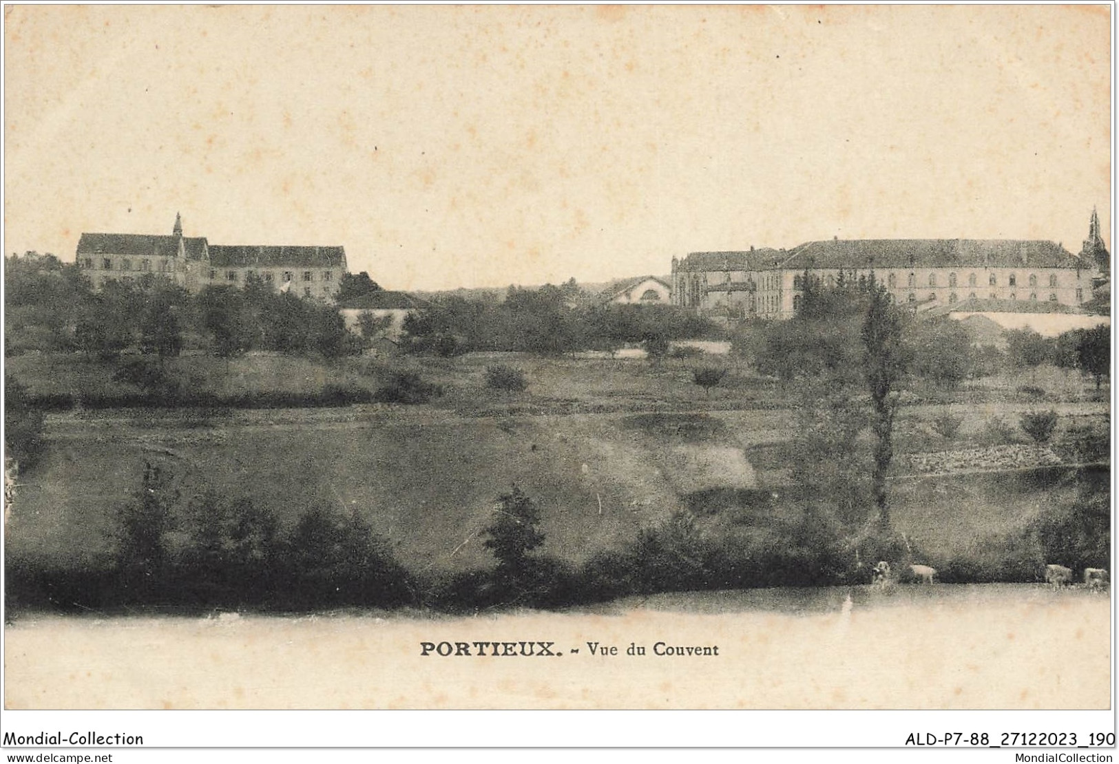 ALDP7-88-0696 - PORTIEUX - Vue Du Couvent - Epinal