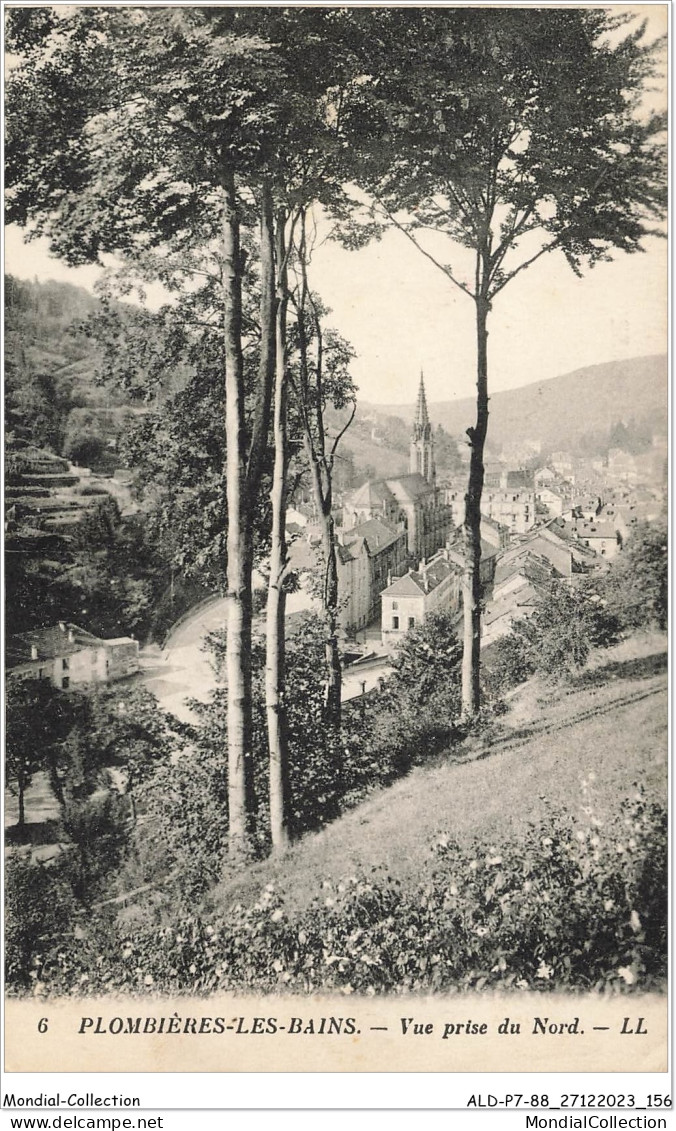 ALDP7-88-0679 - PLOMBIERES-LES-BAINS - Vue Prise Du Nord - Plombieres Les Bains