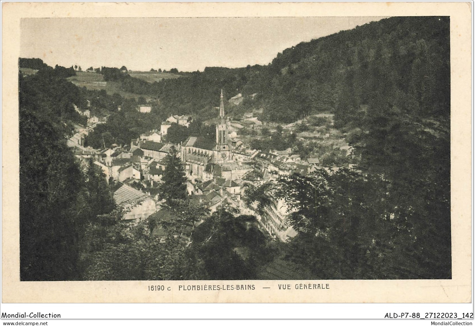 ALDP7-88-0672 - PLOMBIERES-LES-BAINS - Vue Générale - Plombieres Les Bains