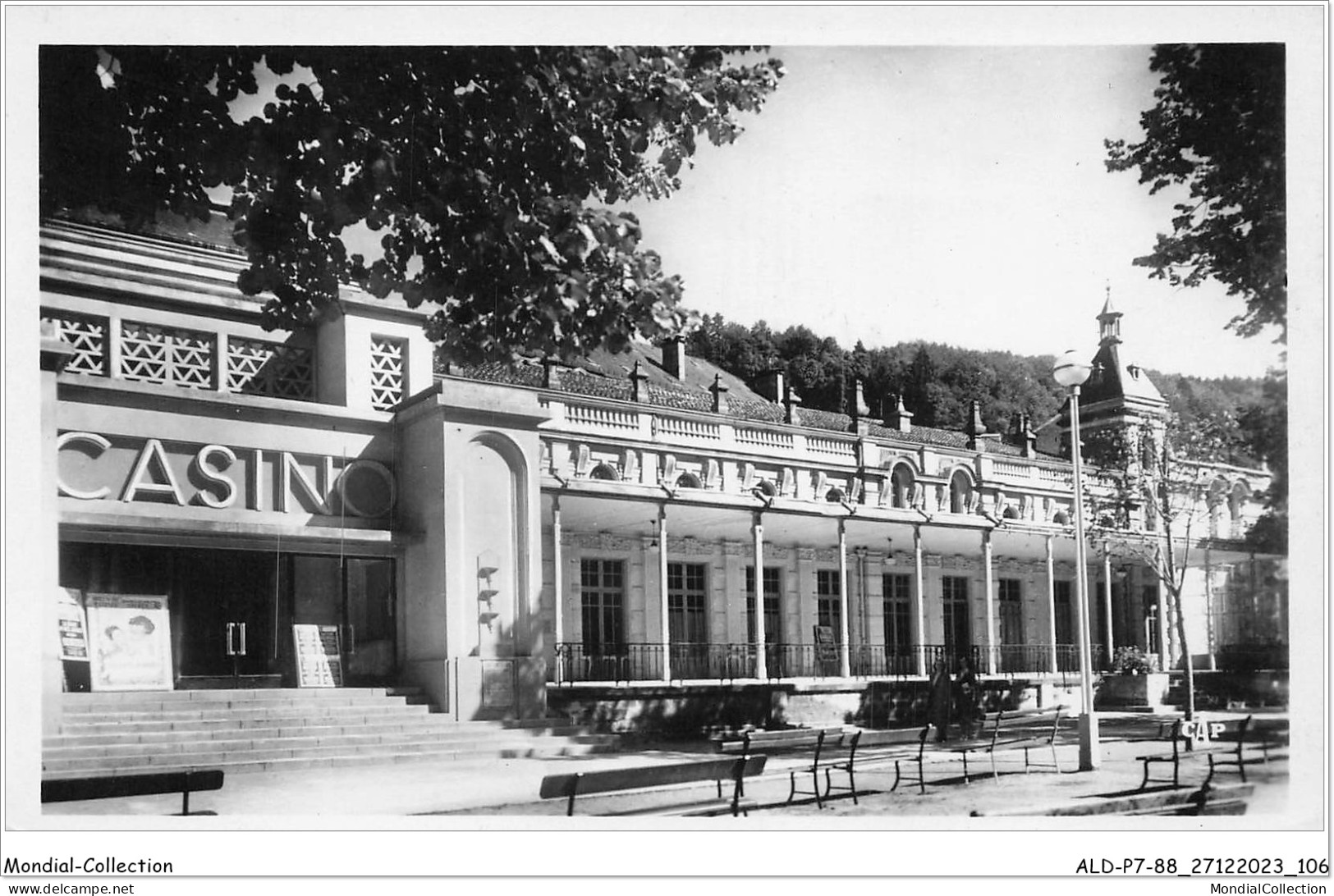 ALDP7-88-0654 - PLOMBIERES-LES-BAINS - Le Casino Et La Promenade Du Casino - Plombieres Les Bains