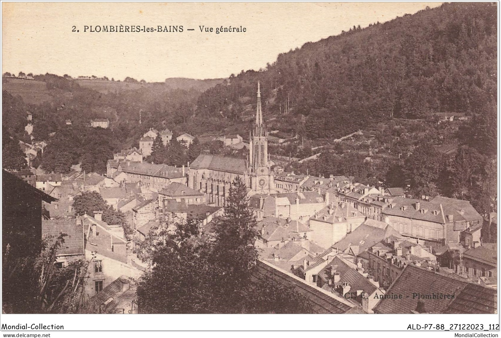 ALDP7-88-0657 - PLOMBIERES-LES-BAINS - Vue Générale - Plombieres Les Bains