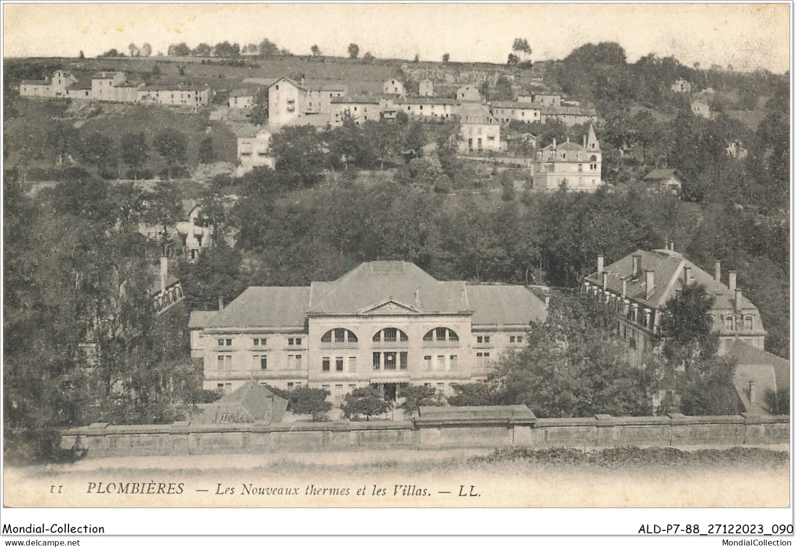 ALDP7-88-0646 - PLOMBIERES - Les Nouveaux Thermes Et Les Villas - Plombieres Les Bains