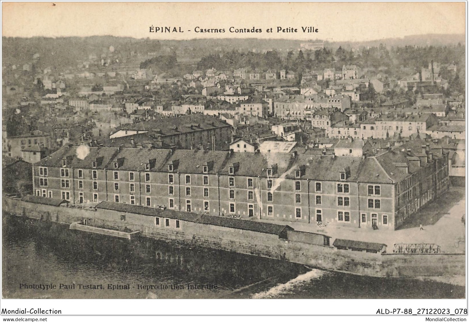 ALDP7-88-0640 - EPINAL - Casernes Contades Et Petite Ville - Epinal