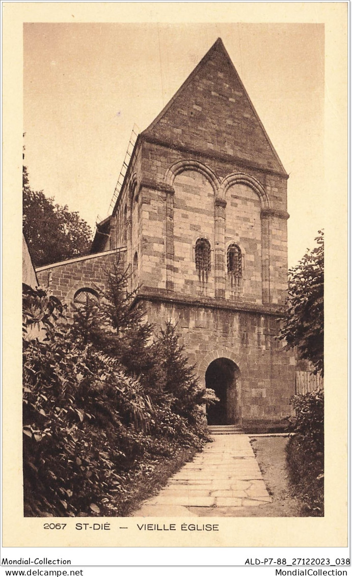 ALDP7-88-0620 - SAINT-DIE - Vieille église - Saint Die