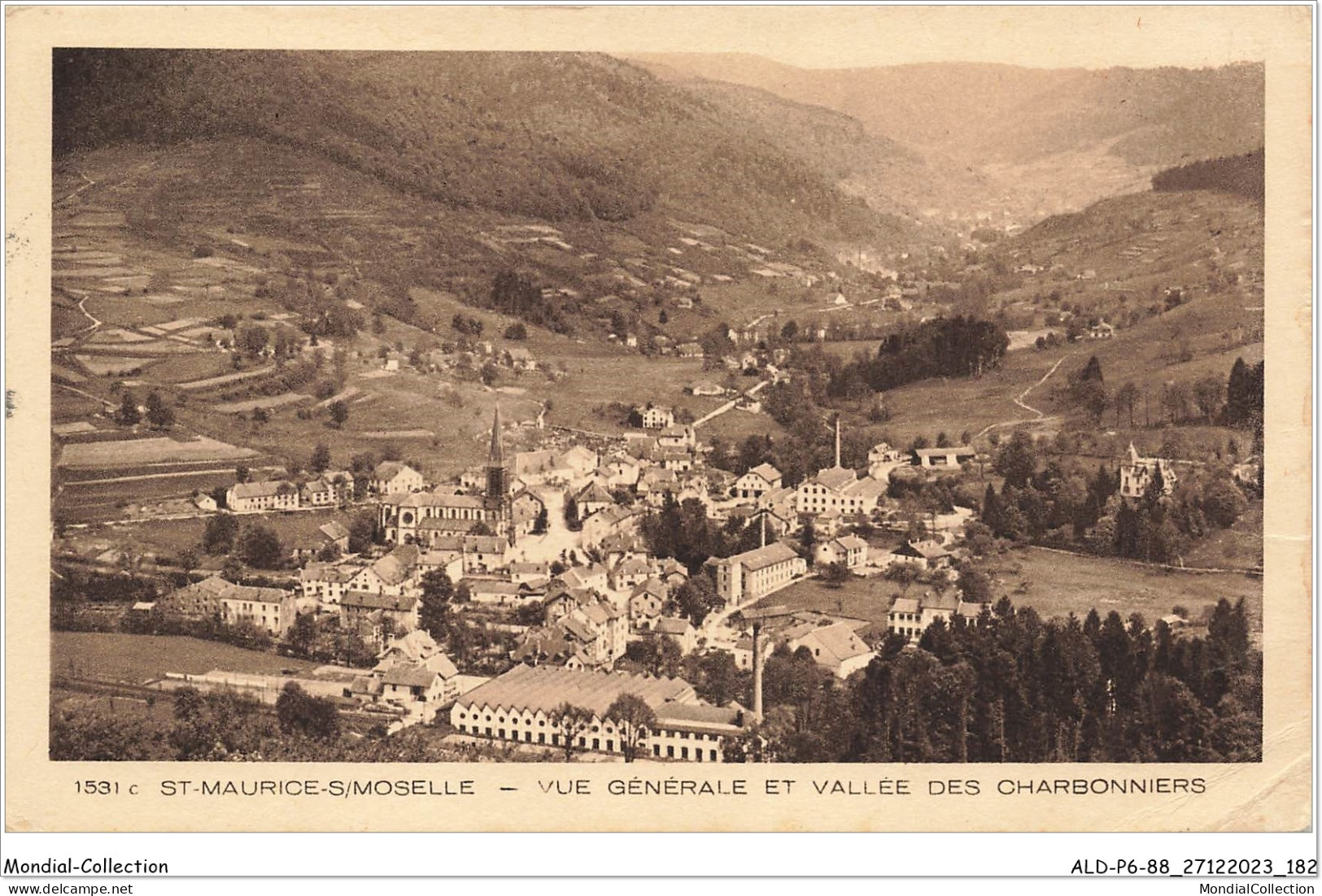 ALDP6-88-0592 - SAINT-MAURICE-SUR-MOSELLE - Vue Générale Et Vallée Des Charbonniers - Epinal