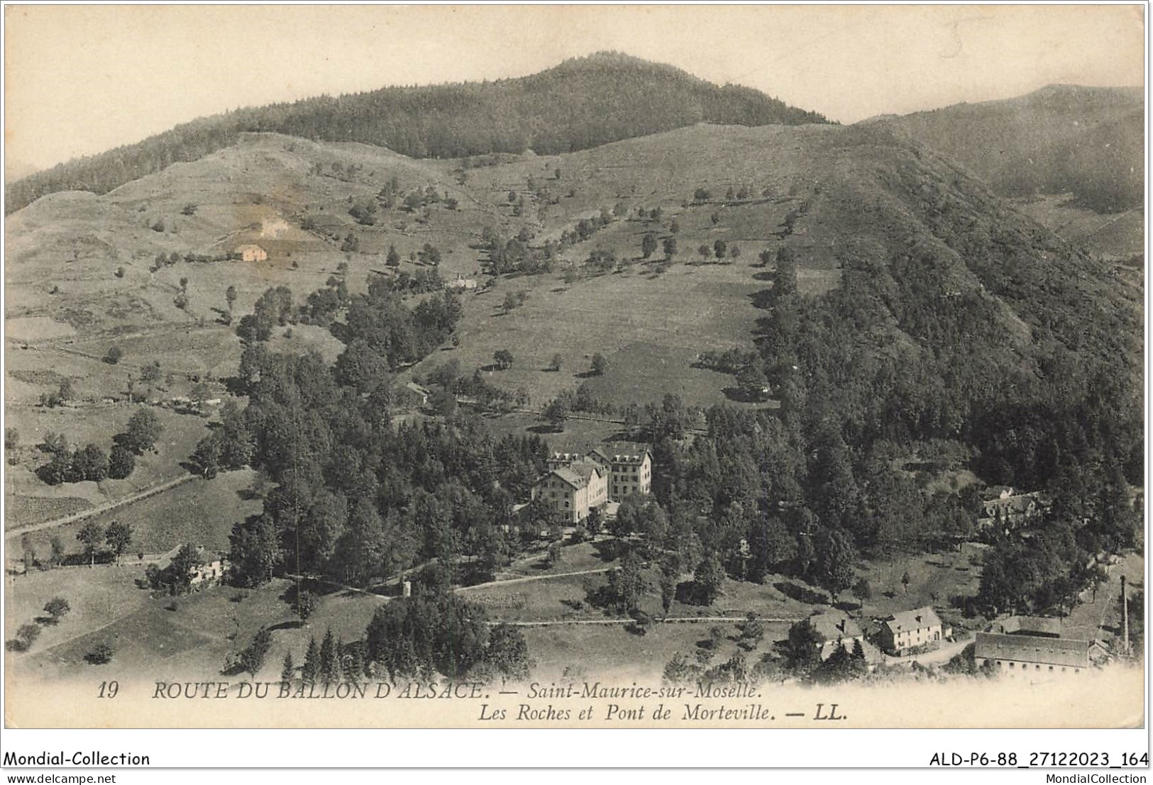 ALDP6-88-0583 - Route Du Ballon D'alsace - SAINT-MAURICE-SUR-MOSELLE - Les Roches Et Le Pont De Morteville - Epinal