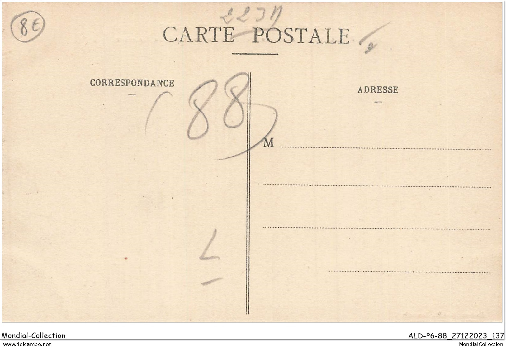 ALDP6-88-0569 - SAINT-PIERREMONT Bombardé - Une Grande Tombe Près Du Cimetière - La Guerre En Lorraine En 1914-1915 - Epinal