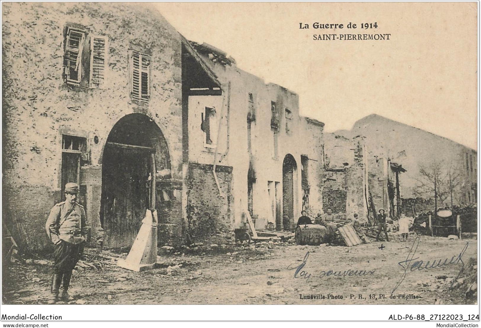 ALDP6-88-0563 - SAINT-PIERREMONT - La Guerre De 1914 - Epinal