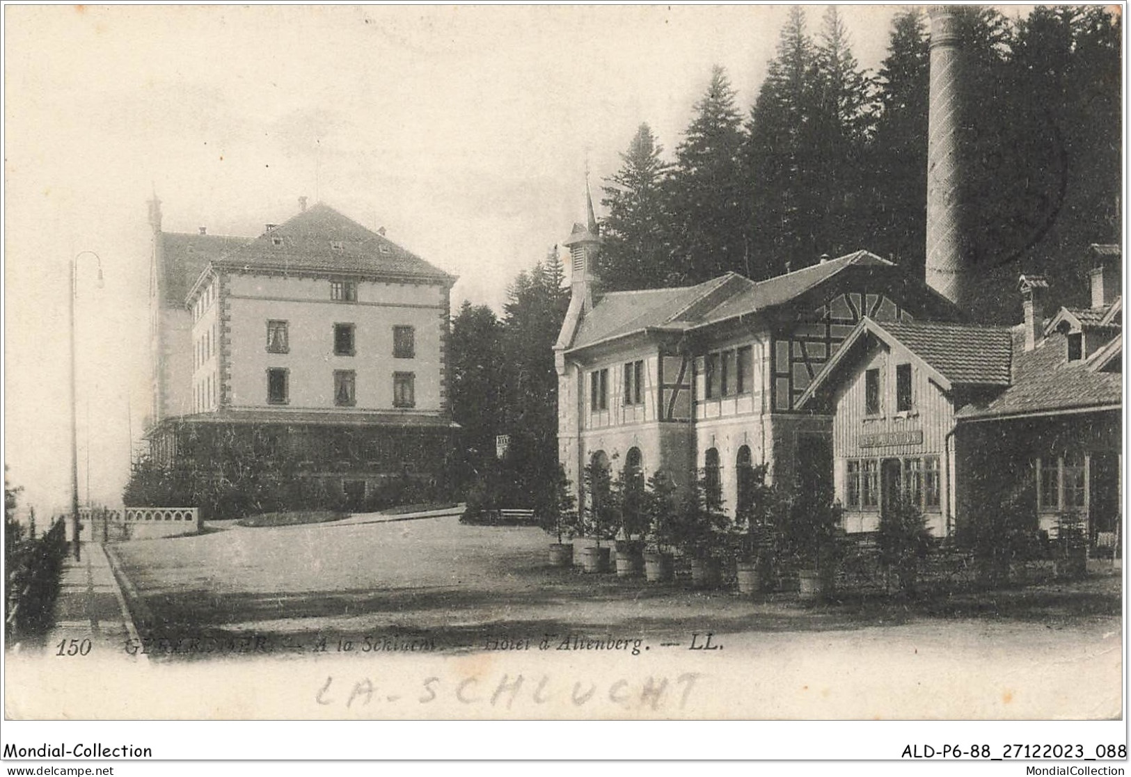 ALDP6-88-0545 - GERARDMER - LA SCHLUCHT - Hôtel D'altenberg - Gerardmer