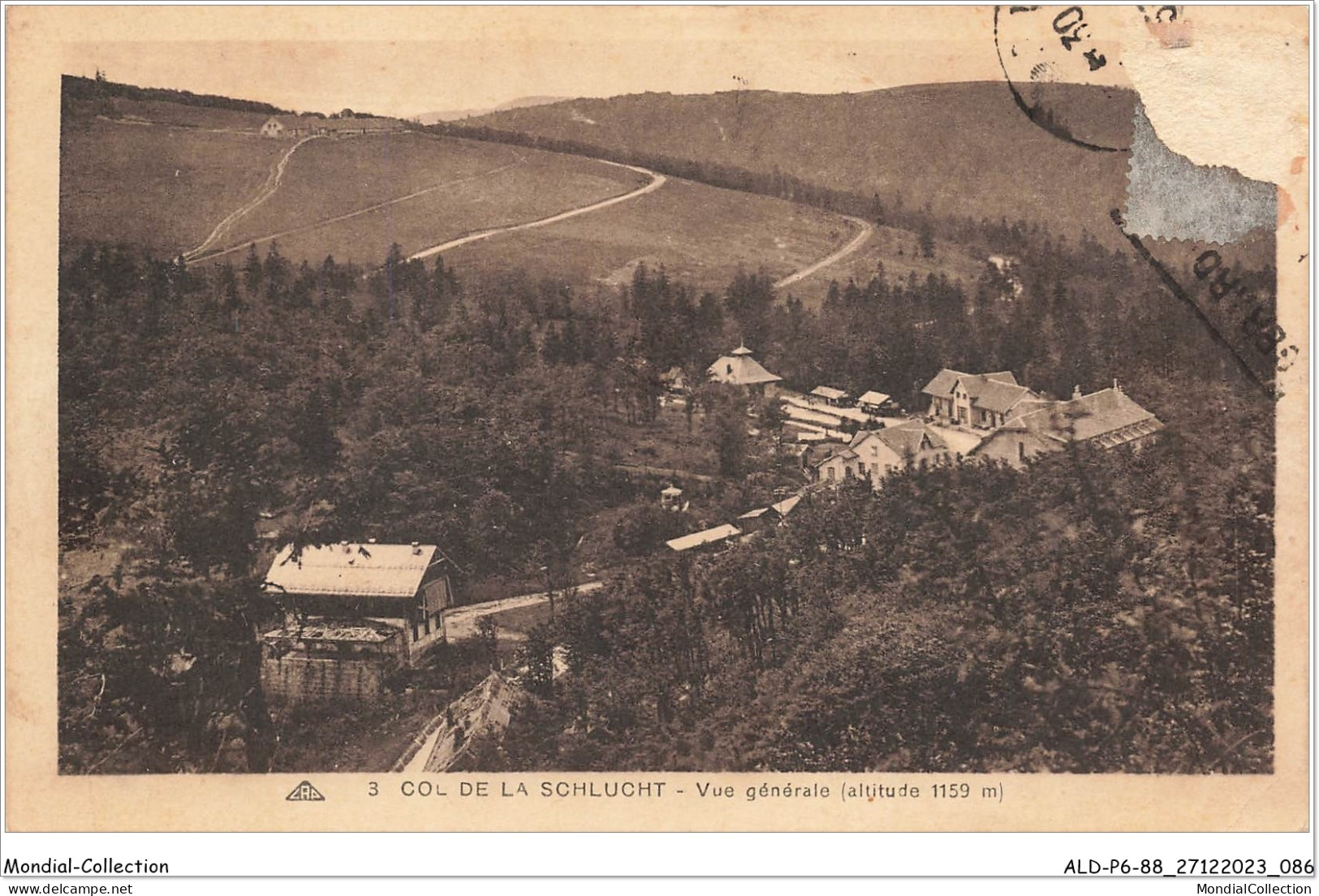 ALDP6-88-0544 - COL DE LA SCHLUCHT - Vue Générale - Gerardmer