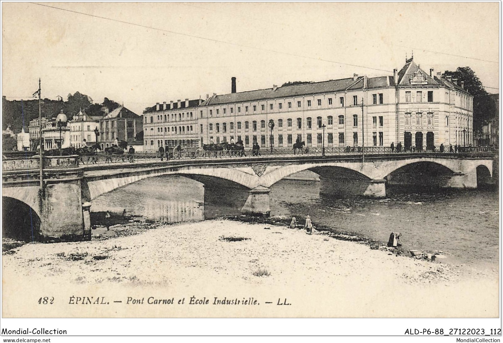 ALDP6-88-0557 - EPINAL - Pont Carnot Et école Industrielle - Epinal