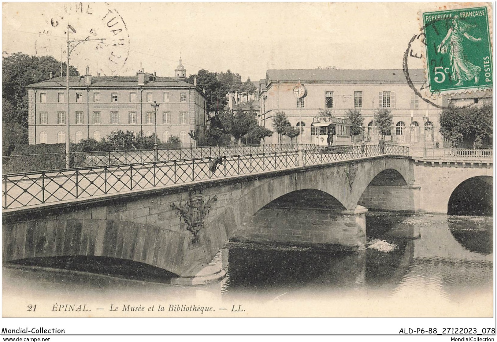 ALDP6-88-0540 - EPINAL - Le Musée Et La Bibliothèque - Epinal