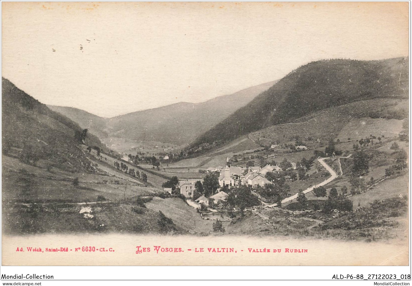 ALDP6-88-0510 - LE VALTIN - Vallée Du Rudlin - Saint Die