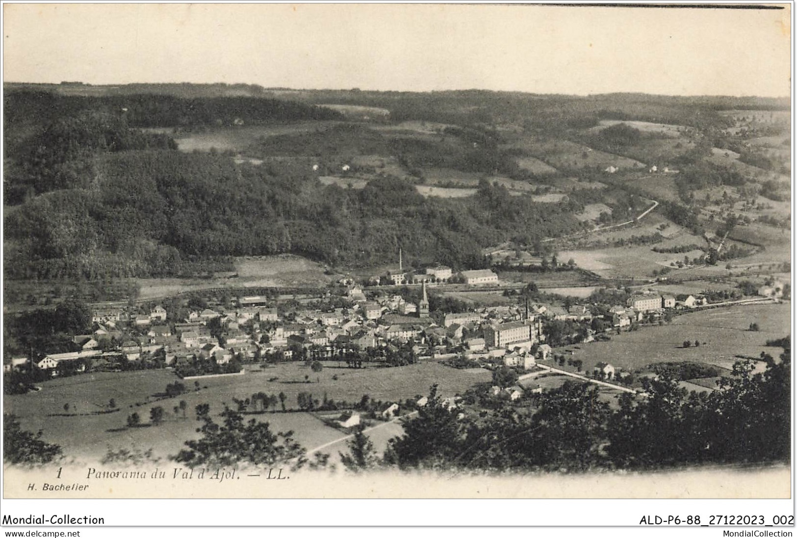 ALDP6-88-0502 - Panorama Du VAL D'AJOL  - Epinal