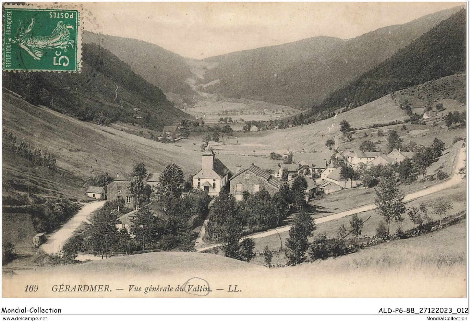 ALDP6-88-0507 - GERARDMER - Vue Générale Du Valtin - Gerardmer