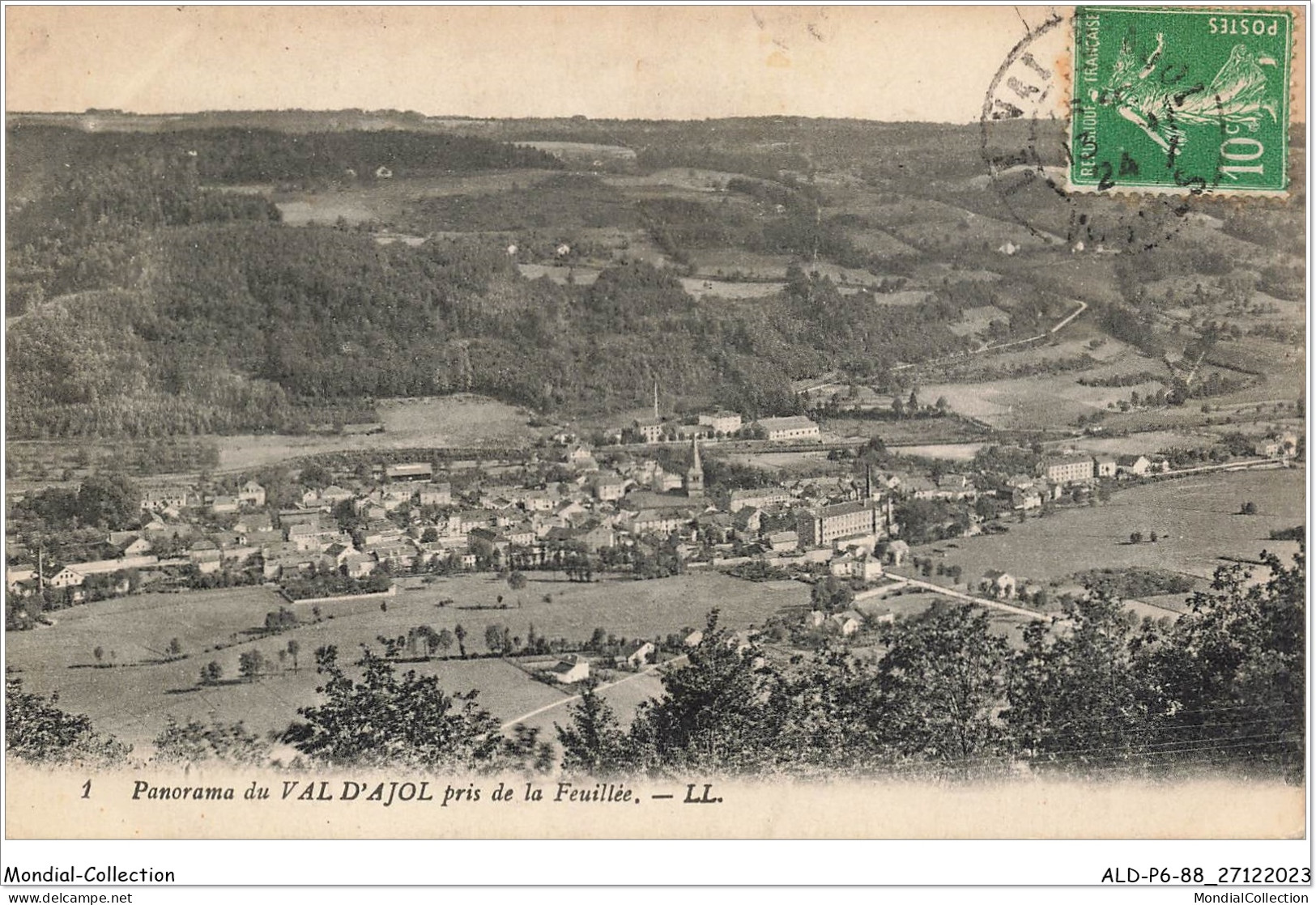 ALDP6-88-0501 - Panorama Du VAL D'AJOL Pris De La Feuillée - Epinal