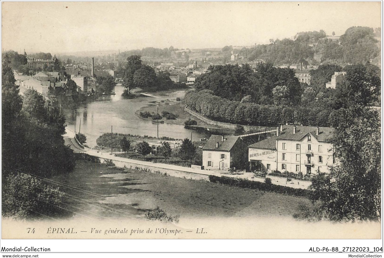 ALDP6-88-0553 - EPINAL - Vue Générale Prise De L'olympe - Epinal