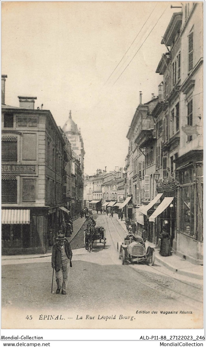 ALDP11-88-1124 - EPINAL - La Rue Léopold Bourg - Epinal