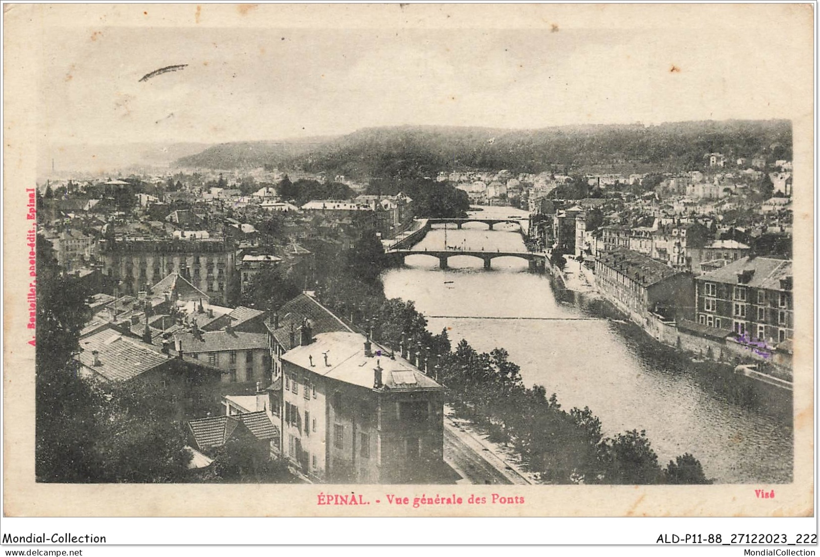 ALDP11-88-1112 - EPINAL - Vue Générale Des Ponts - Epinal