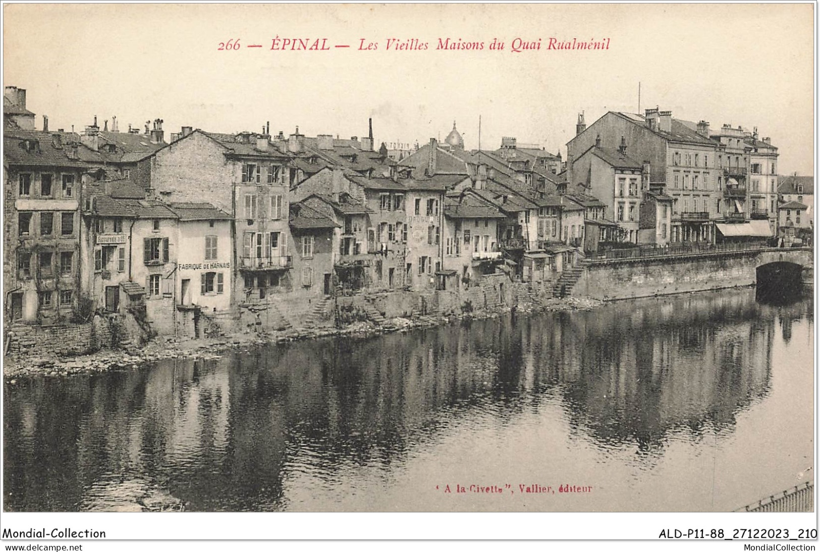 ALDP11-88-1106 - EPINAL - Les Vieilles Maisons Du Quai Rualménil - Epinal