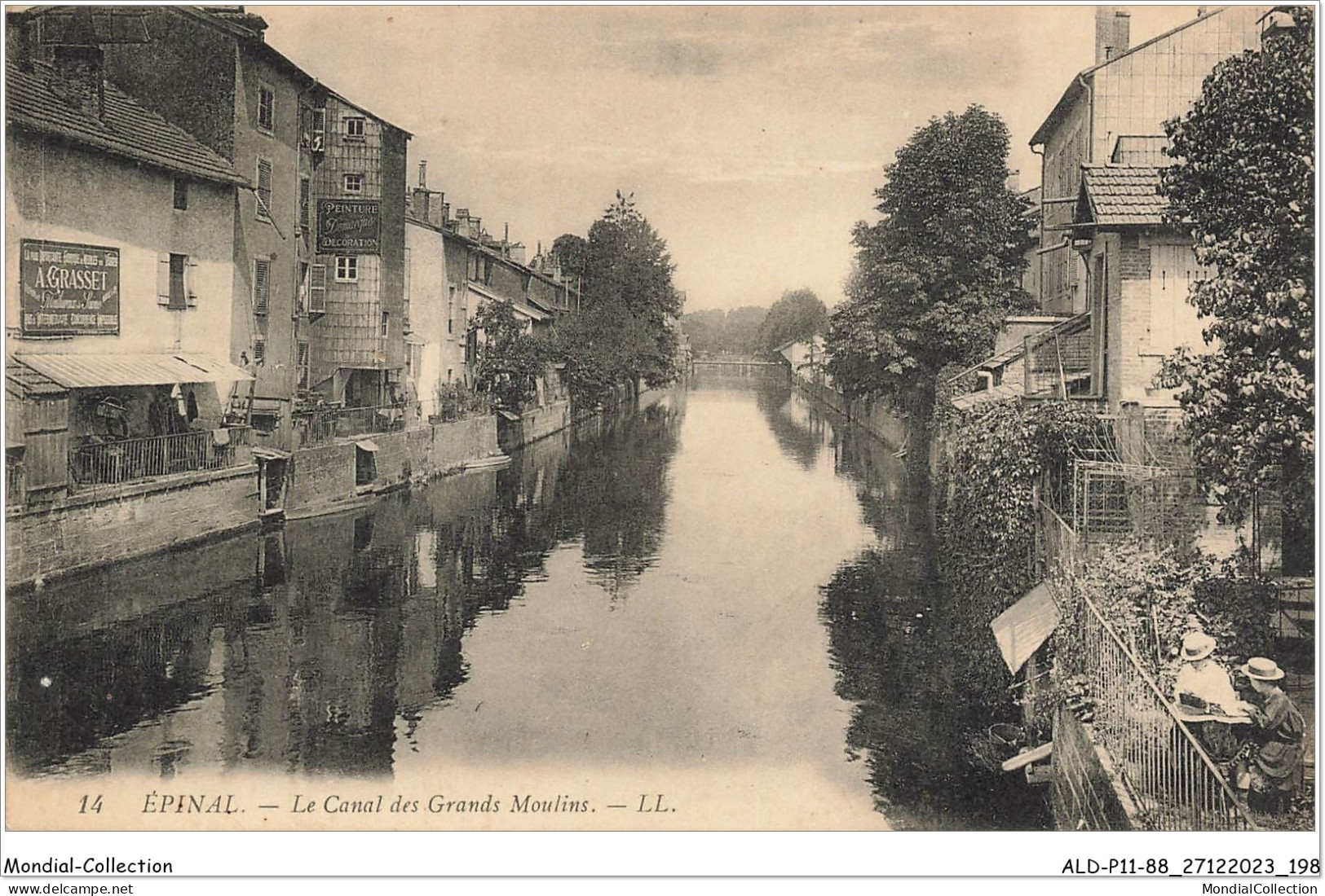 ALDP11-88-1100 - EPINAL - Le Canal Des Grands Moulins - Epinal