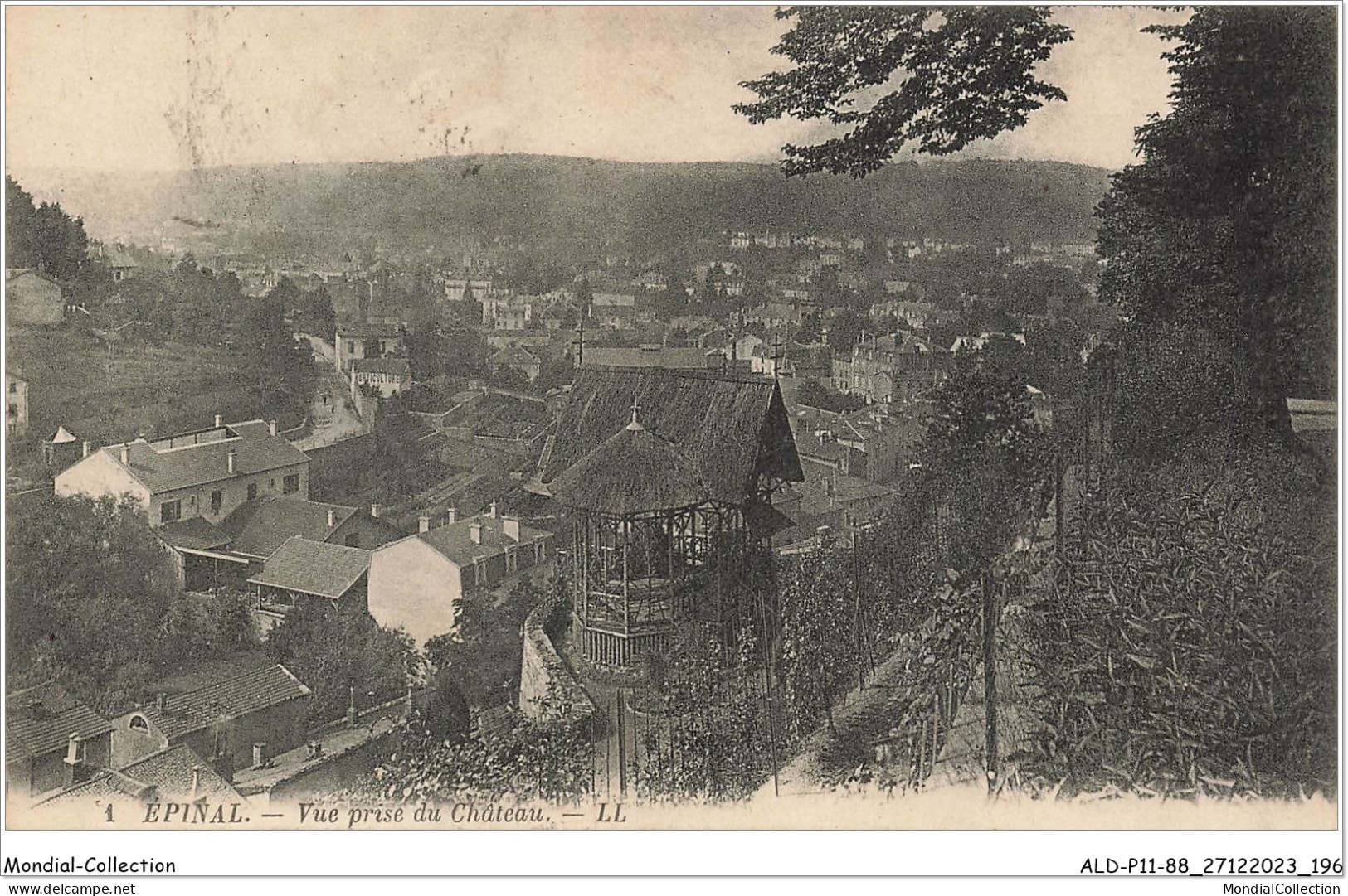 ALDP11-88-1099 - EPINAL - Vue Prise Du Château - Epinal