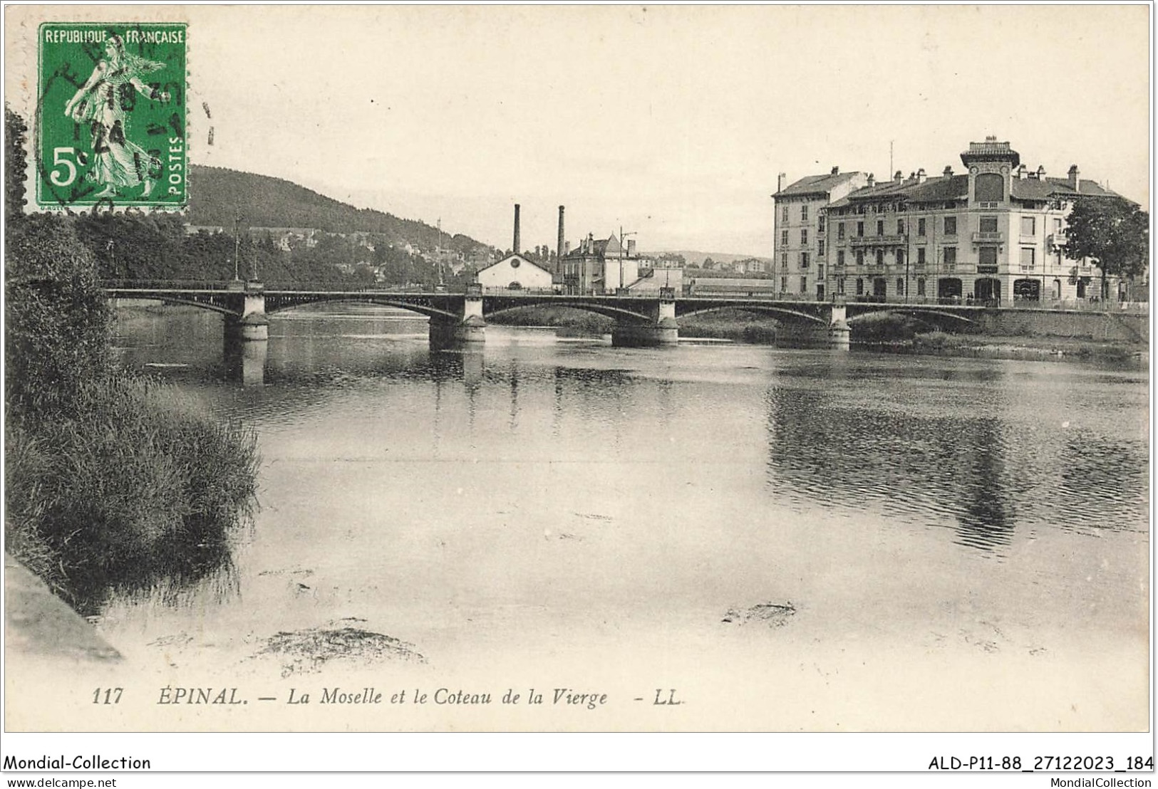 ALDP11-88-1093 - EPINAL - La Moselle Et Le Coteau De La Vierge - Epinal