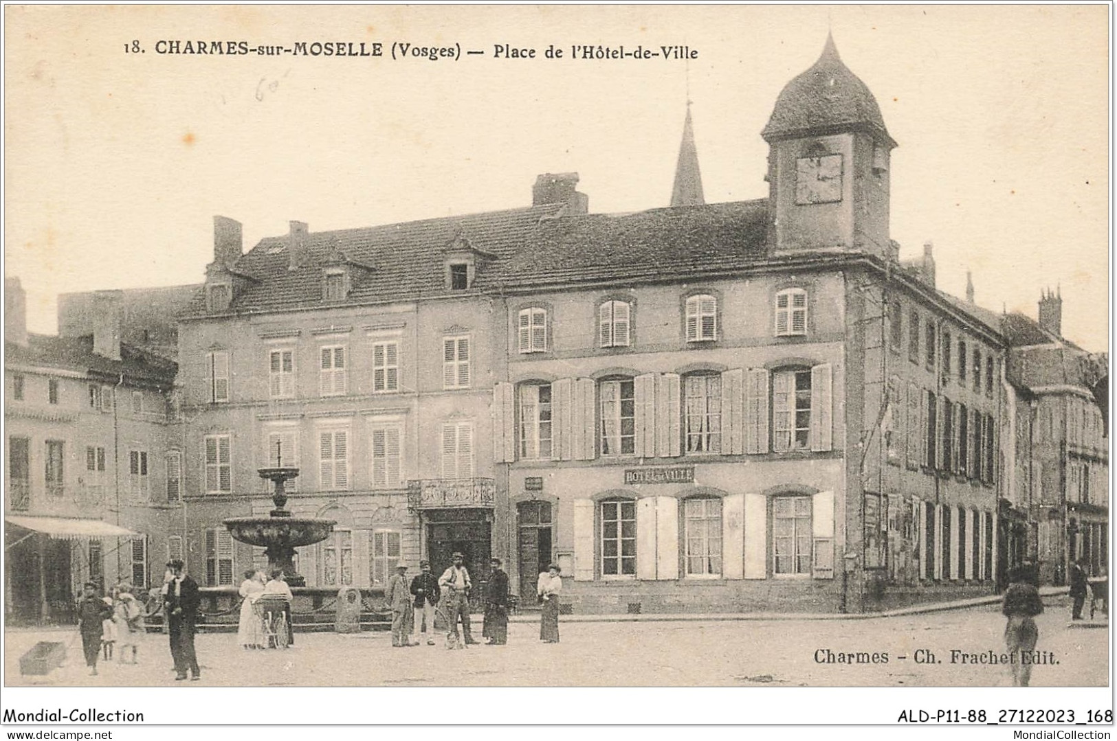 ALDP11-88-1085 - CHARMES-SUR-MOSELLE - Place De L'hôtel-de-ville - Charmes