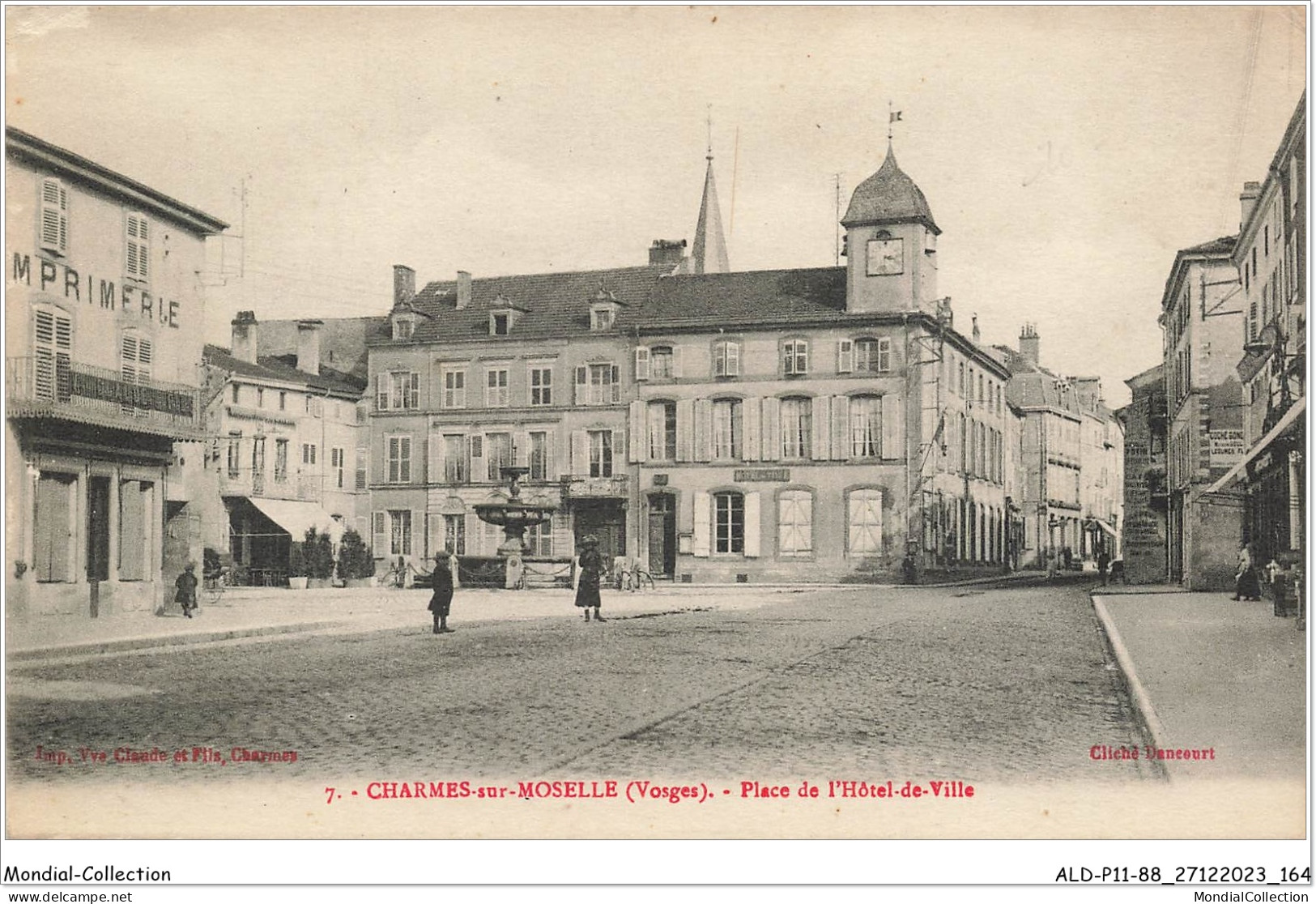 ALDP11-88-1083 - CHARMES-SUR-MOSELLE - Place De L'hôtel-de-ville - Charmes