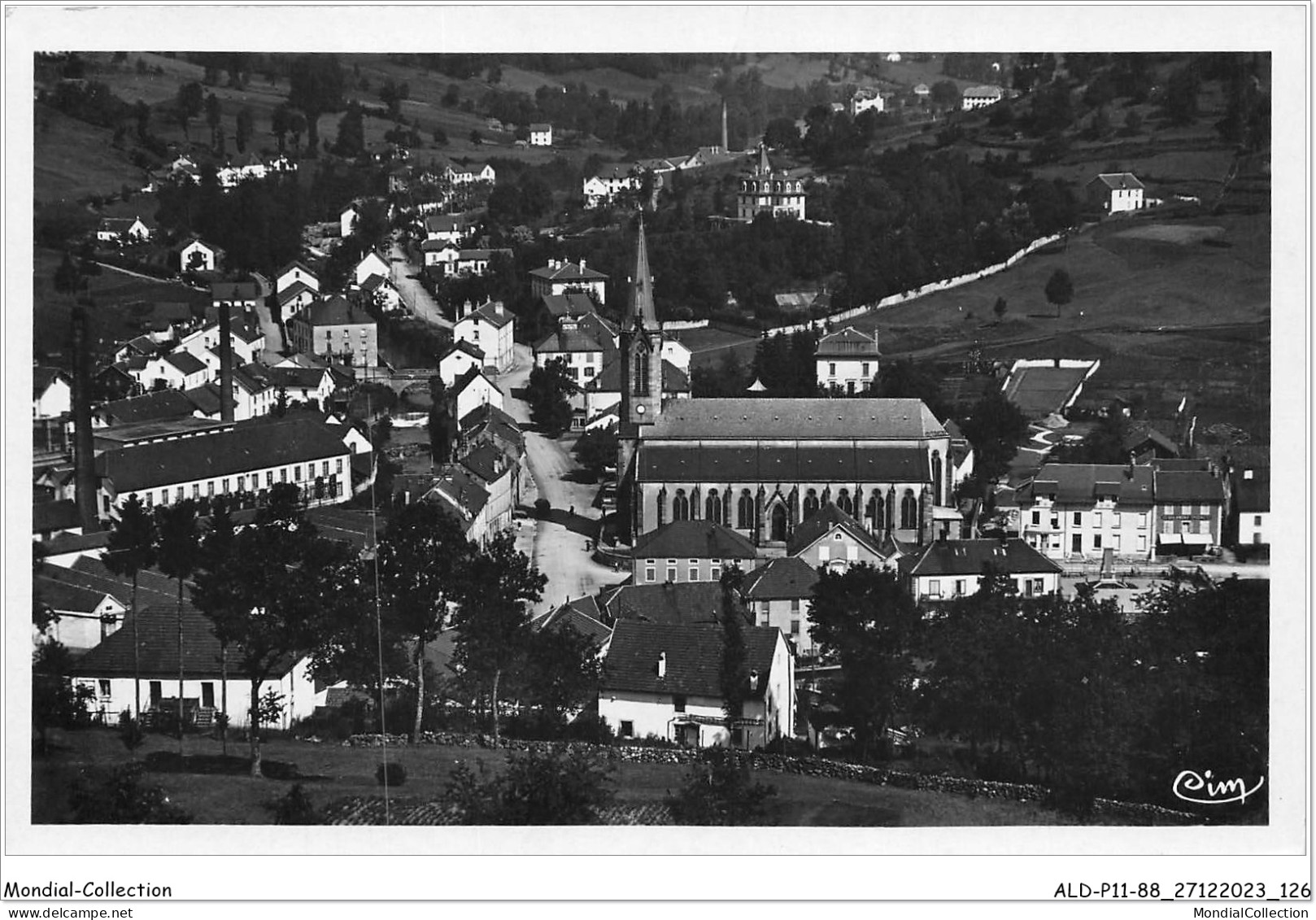 ALDP11-88-1064 - CORNIMONT - église Et Centre - Cornimont