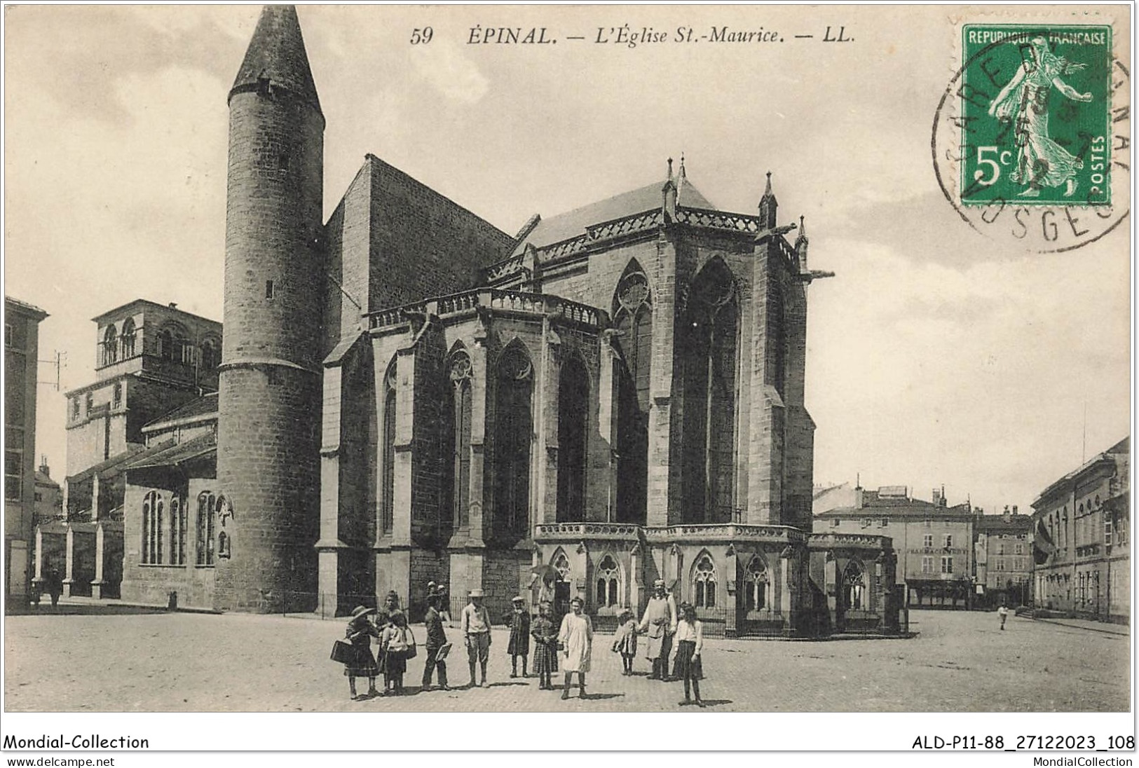 ALDP11-88-1055 - EPINAL - L'église St-maurice - Epinal