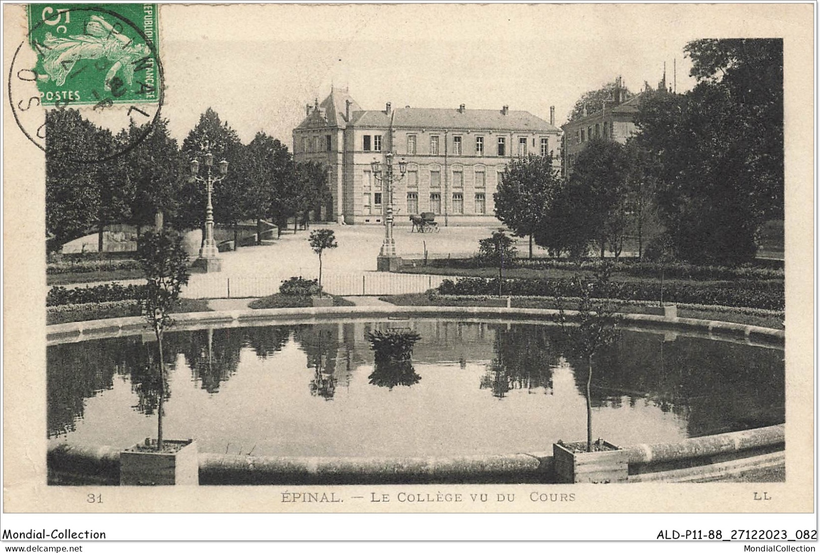 ALDP11-88-1042 - EPINAL - Le Collège Vu Du Cours - Epinal