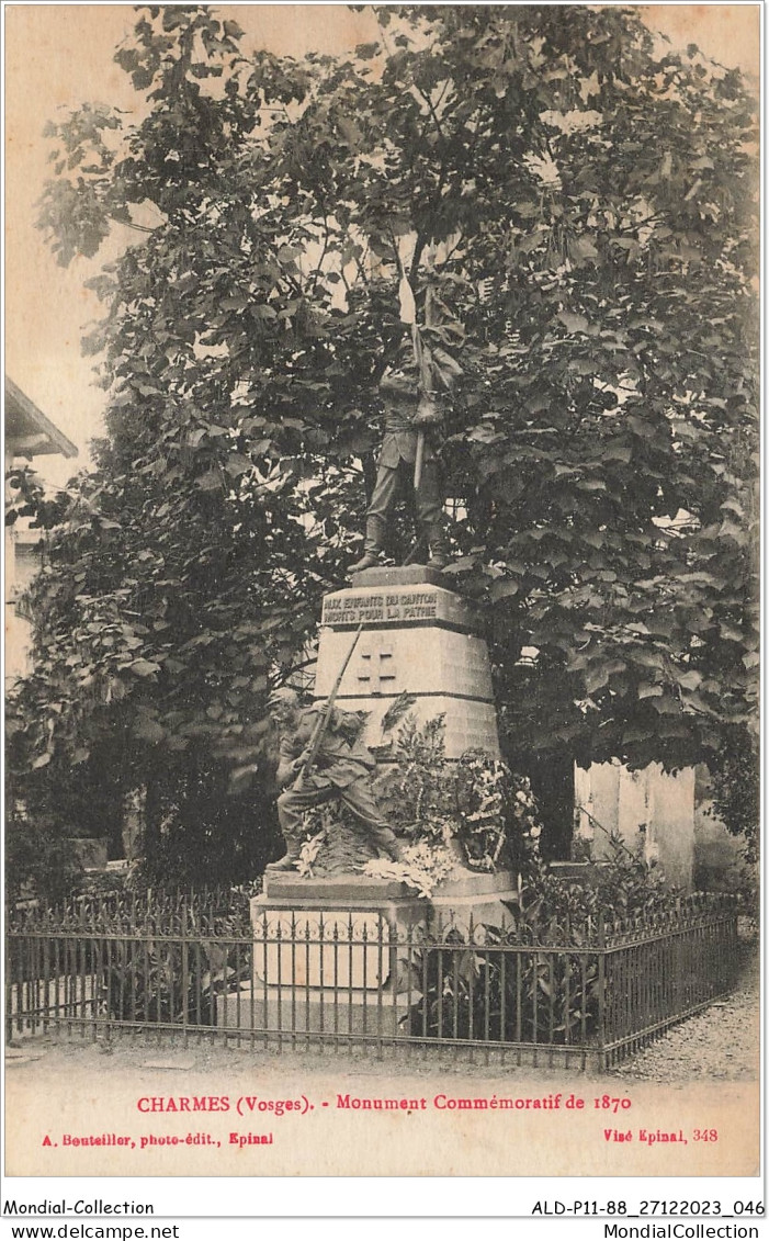 ALDP11-88-1024 - CHARMES - Monument Commémoratif - Charmes