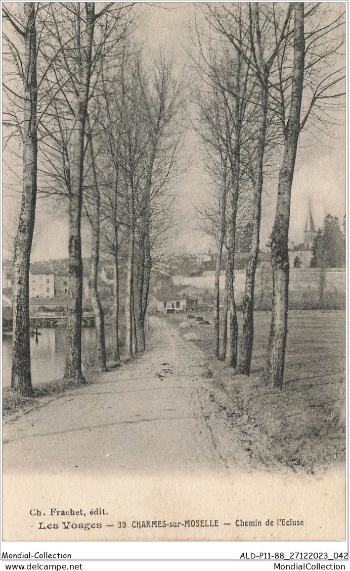 ALDP11-88-1022 - CHARMES-SUR-MOSELLE - Chemin De L'écluse - Charmes