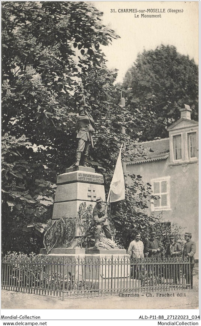 ALDP11-88-1018 - CHARMES-SUR-MOSELLE - Le Monument - Charmes