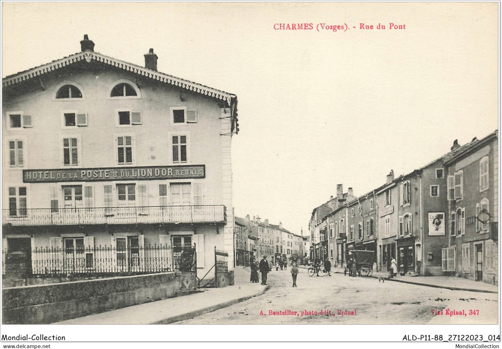 ALDP11-88-1008 - CHARMES - Rue Du Pont - Charmes