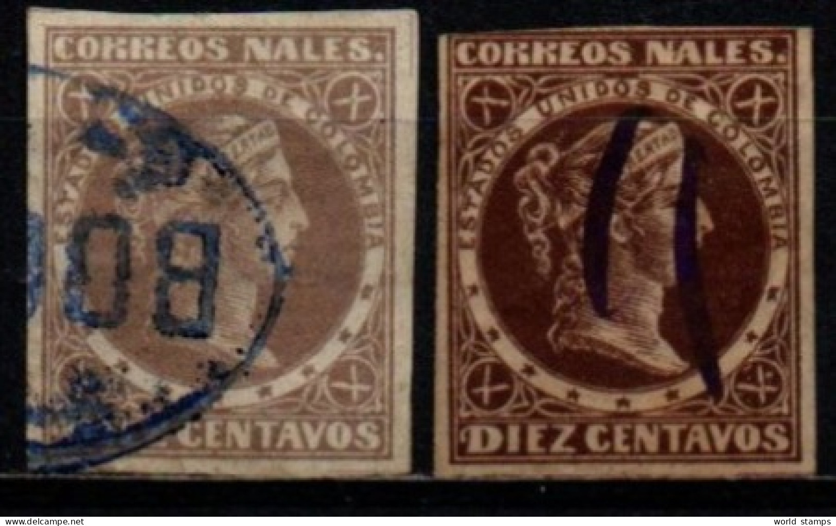 COLOMBIE 1876-80 O - Colombia