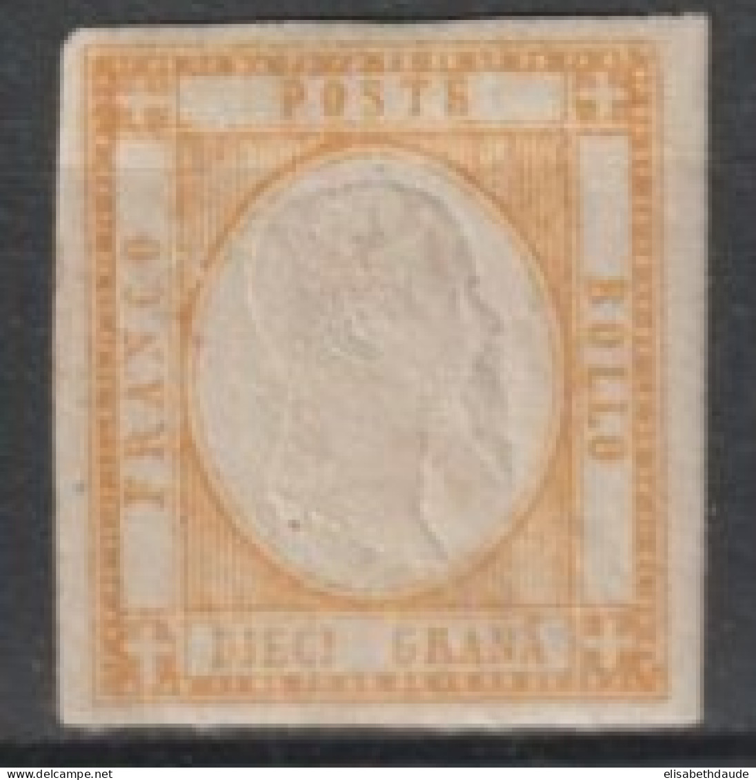 1861 - DEUX-SICILES - YVERT N°15 ** MNH - COTE = 110+++ EUR - Sizilien