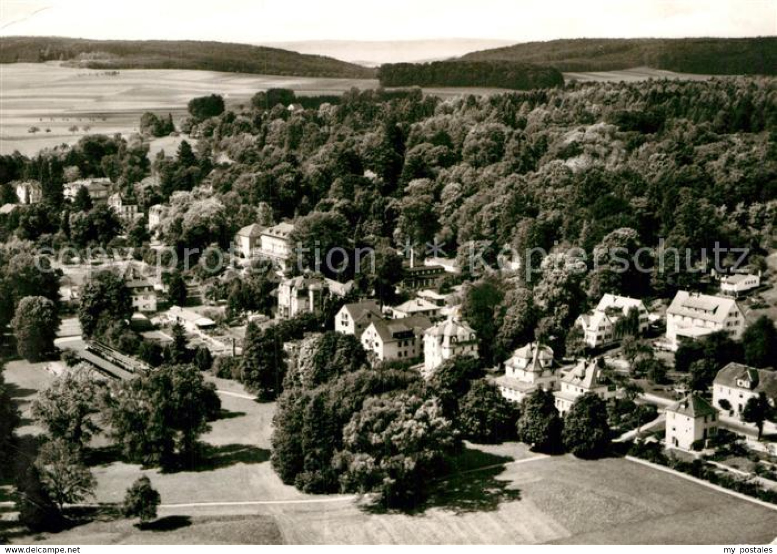 72952628 Bad Salzhausen Kurhaeuser Kurhotel Fliegeraufnahme Bad Salzhausen - Andere & Zonder Classificatie