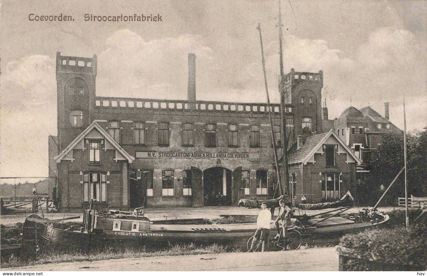 Coevorden Stroocartonfabriek Hollandia 3379 - Coevorden