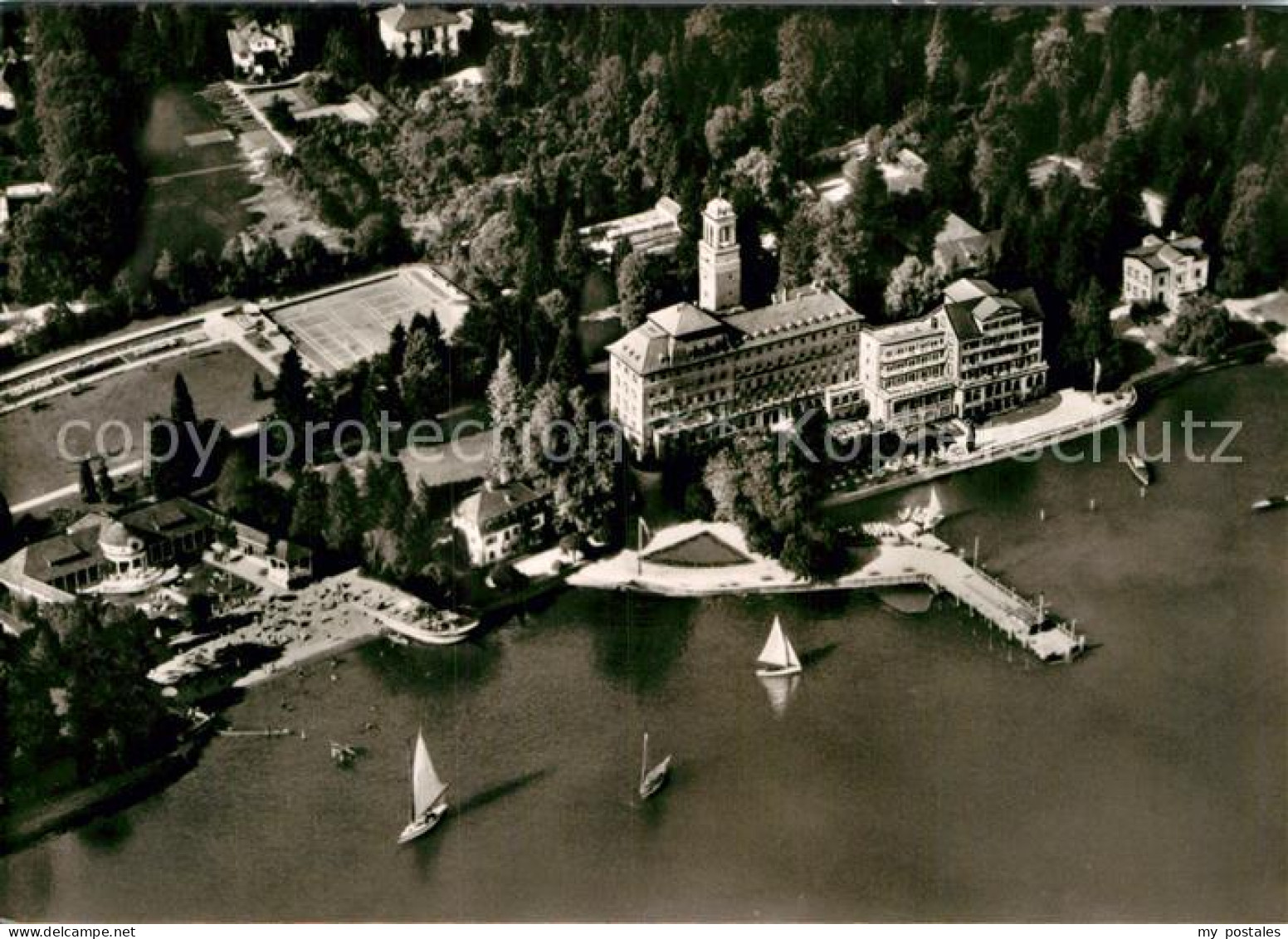 72952621 Bad Schachen Lindau Hotel Am Bodensee Fliegeraufnahme Aeschach - Lindau A. Bodensee