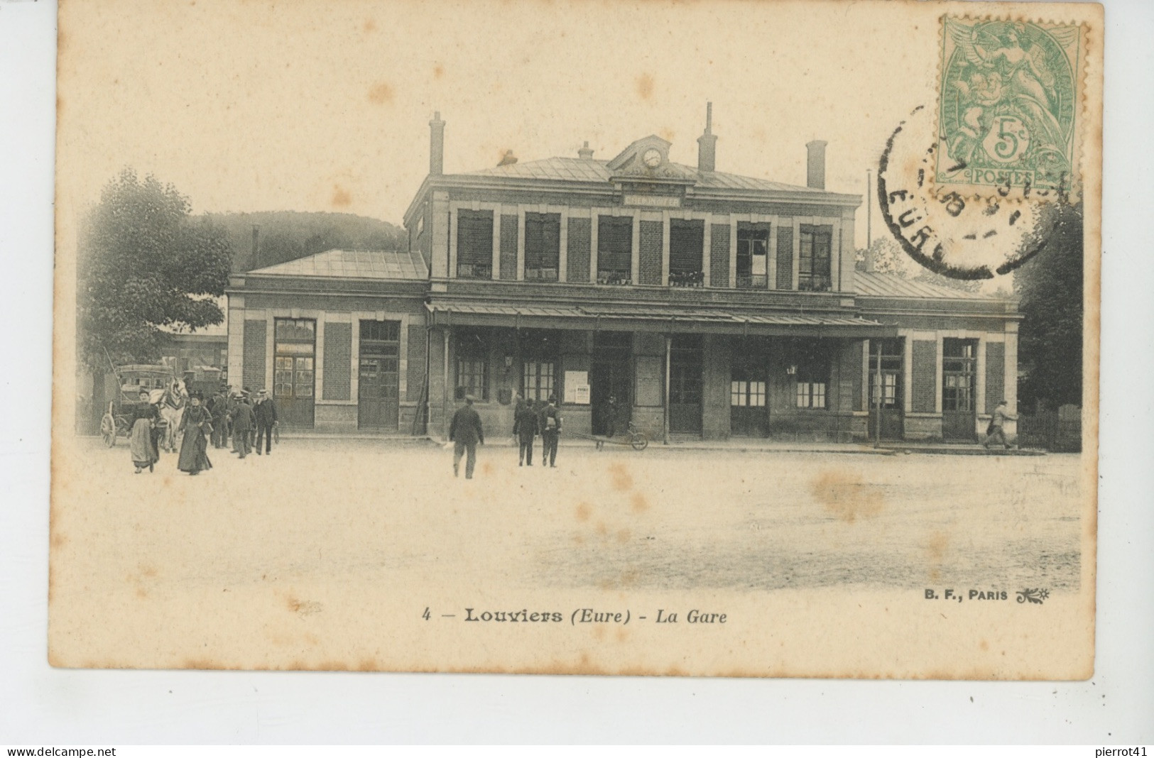 LOUVIERS - La Gare - Louviers